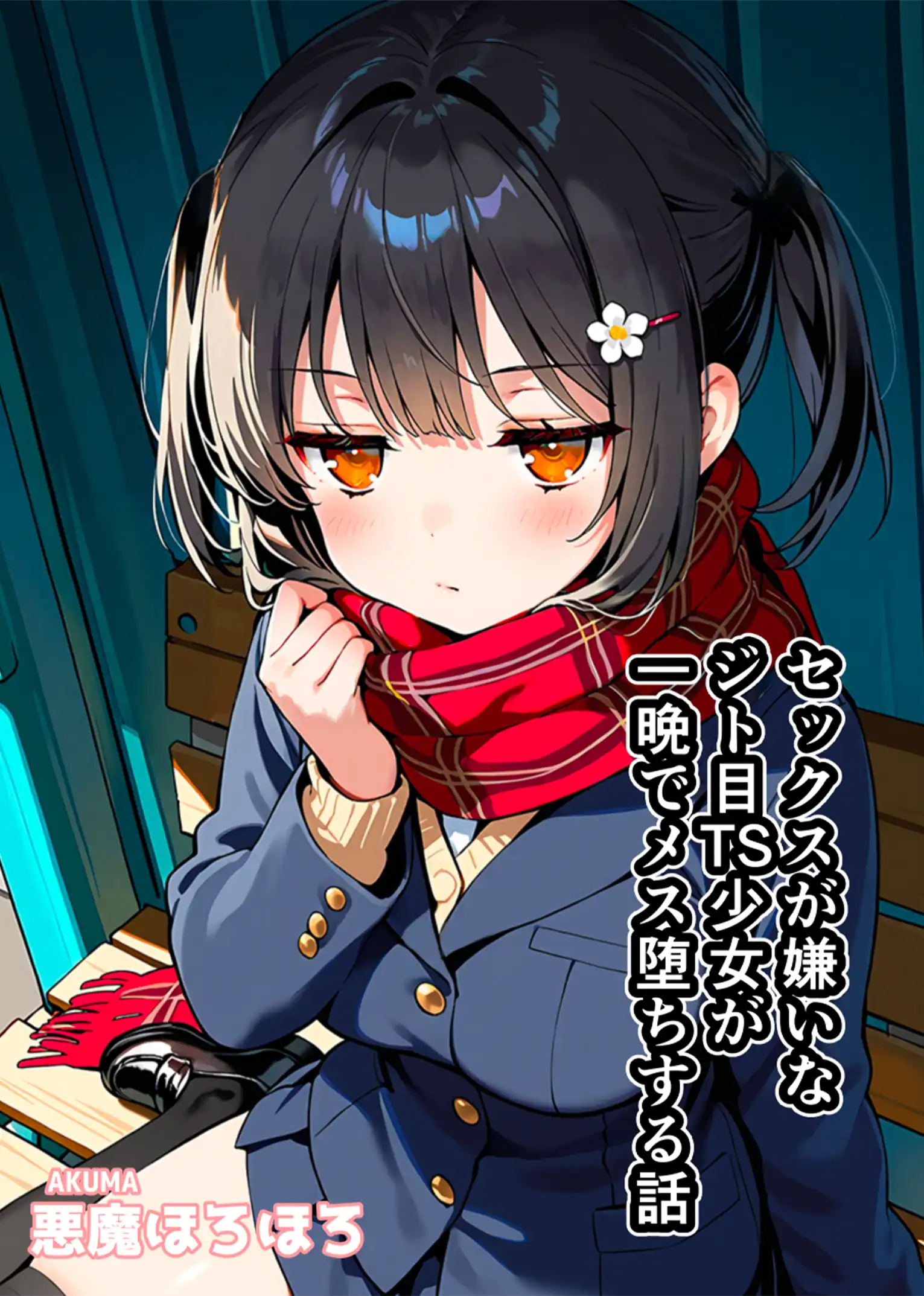 『セックスが嫌いなジト目TS家出少女が一晩でメス堕ちする話』（作：悪魔ほろほろ）の試し読み画像1