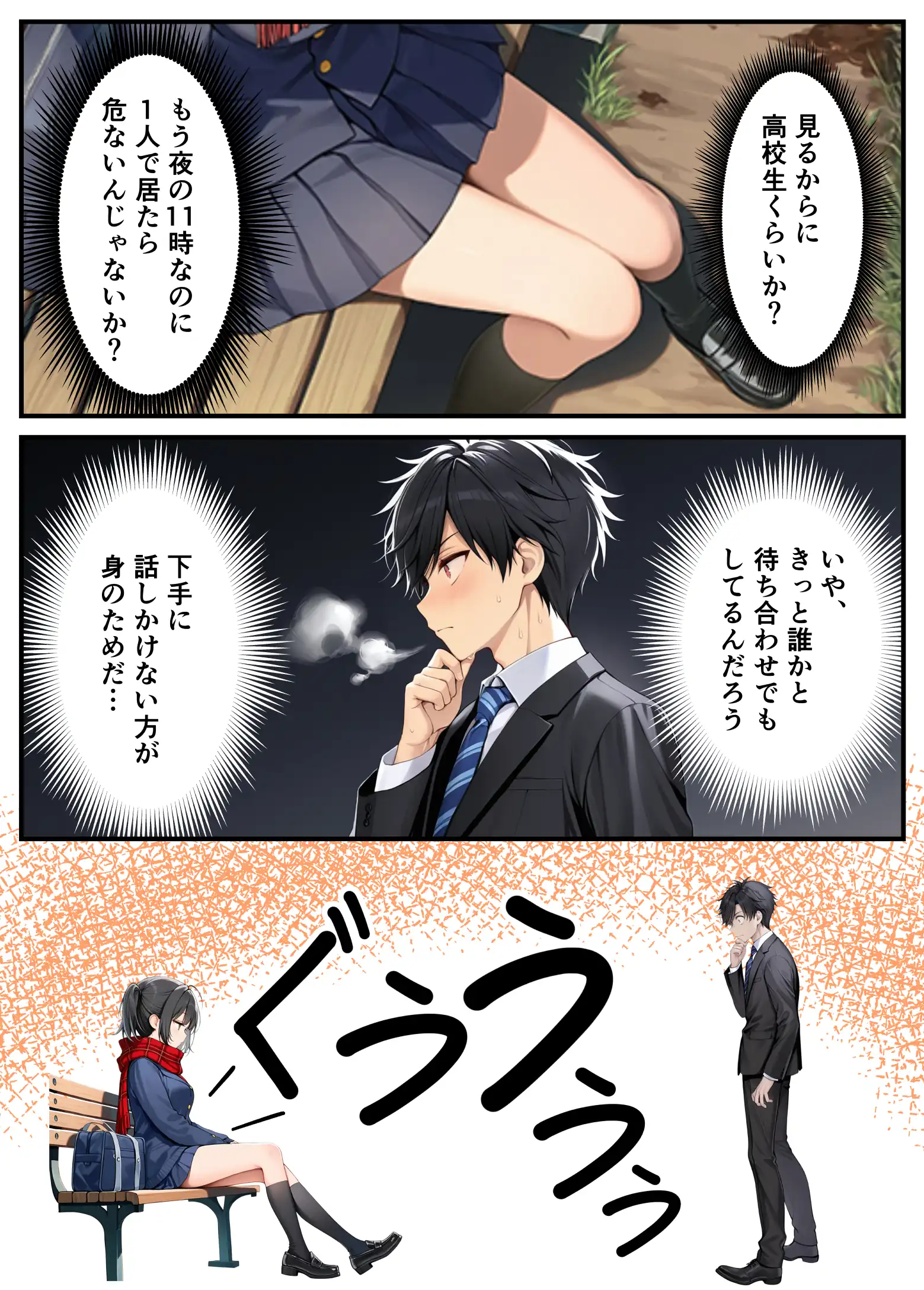 『セックスが嫌いなジト目TS家出少女が一晩でメス堕ちする話』（作：悪魔ほろほろ）の試し読み画像4