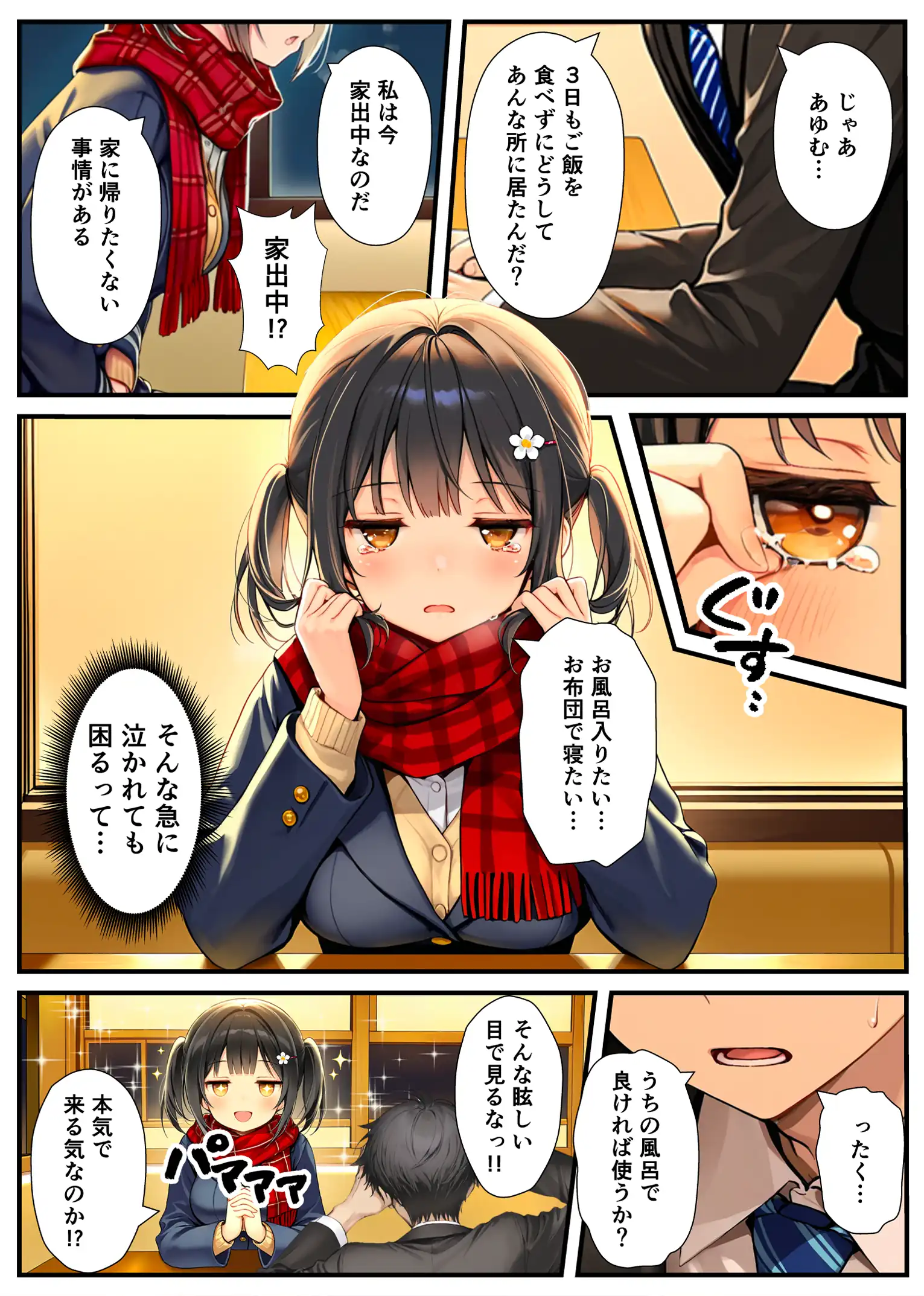 『セックスが嫌いなジト目TS家出少女が一晩でメス堕ちする話』（作：悪魔ほろほろ）の試し読み画像9