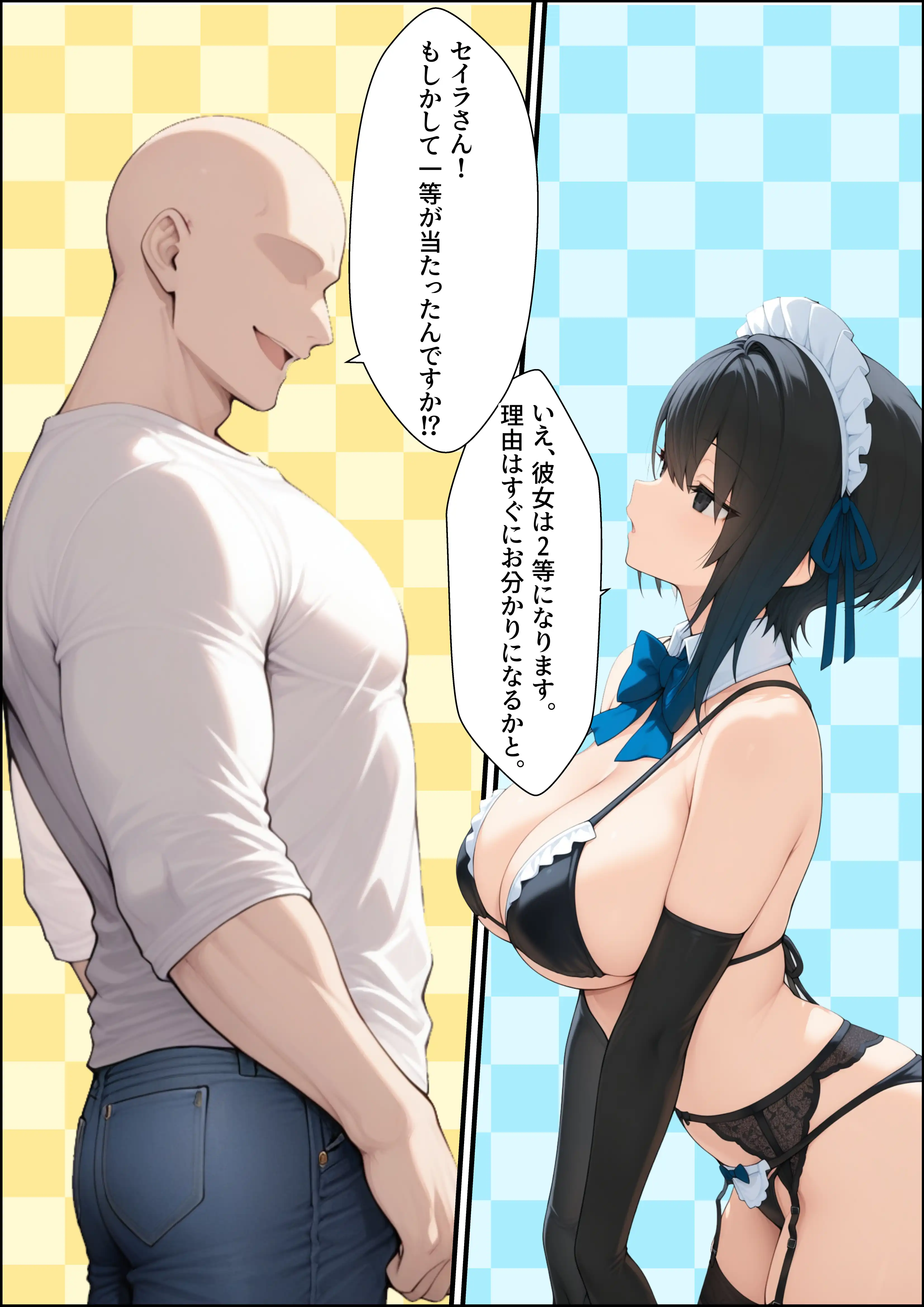 『一獲千女〜女が当たる宝くじで一等を当てた男〜【人気若手女優編】』（作：しゃる）の試し読み画像4