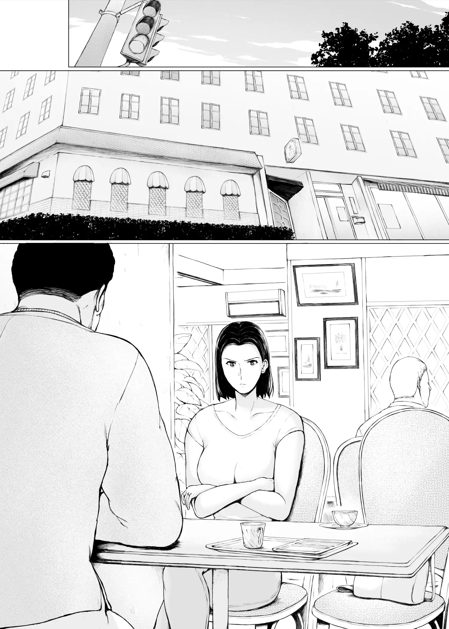 『おくさん一晩黙ってわしに抱かれぇな』（作：プルポアゾン）の試し読み画像4