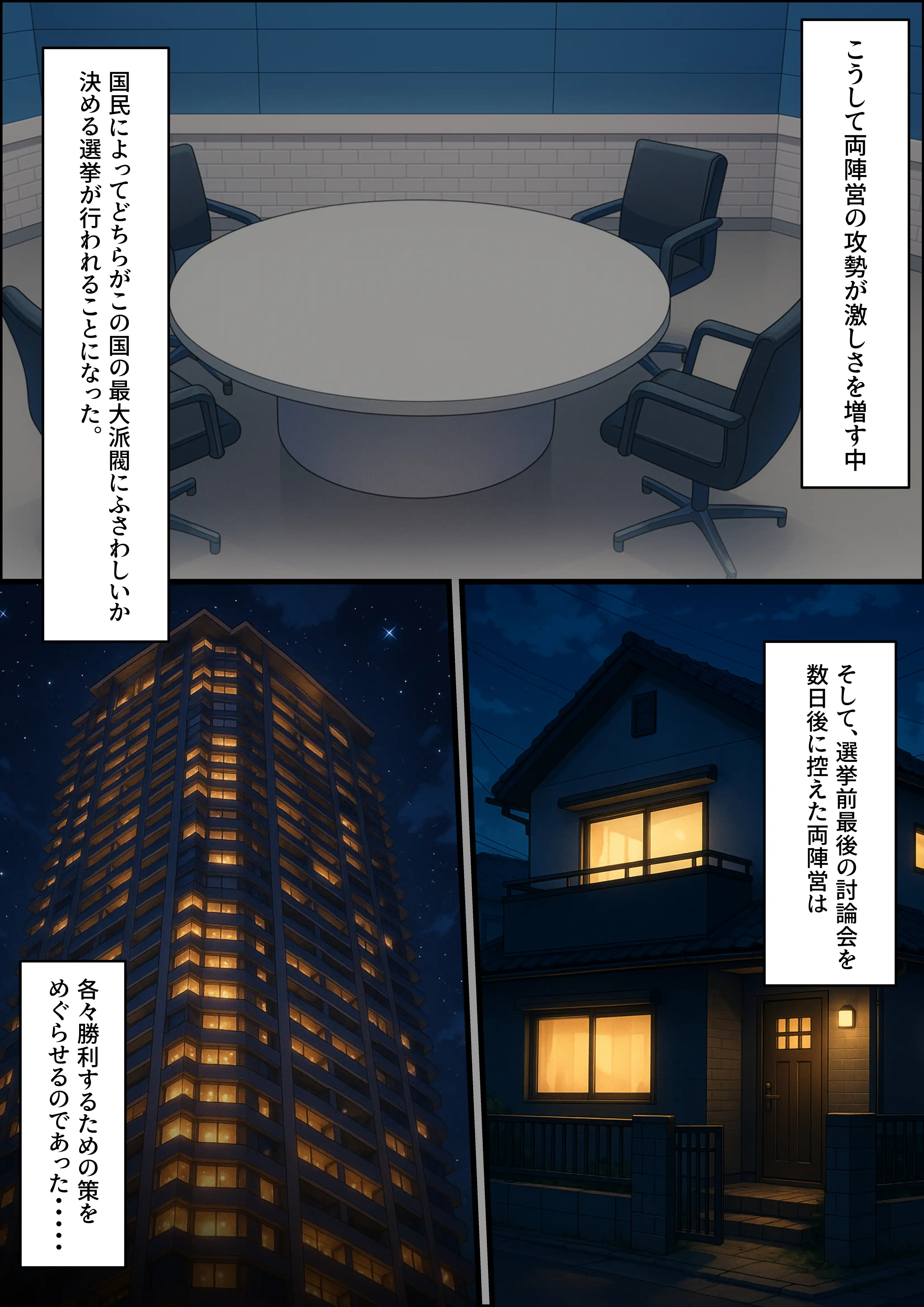 『投票率99％！？寝取り派VS純愛派〜勝者の先に待つ日常〜』（作：しゃる）の試し読み画像11