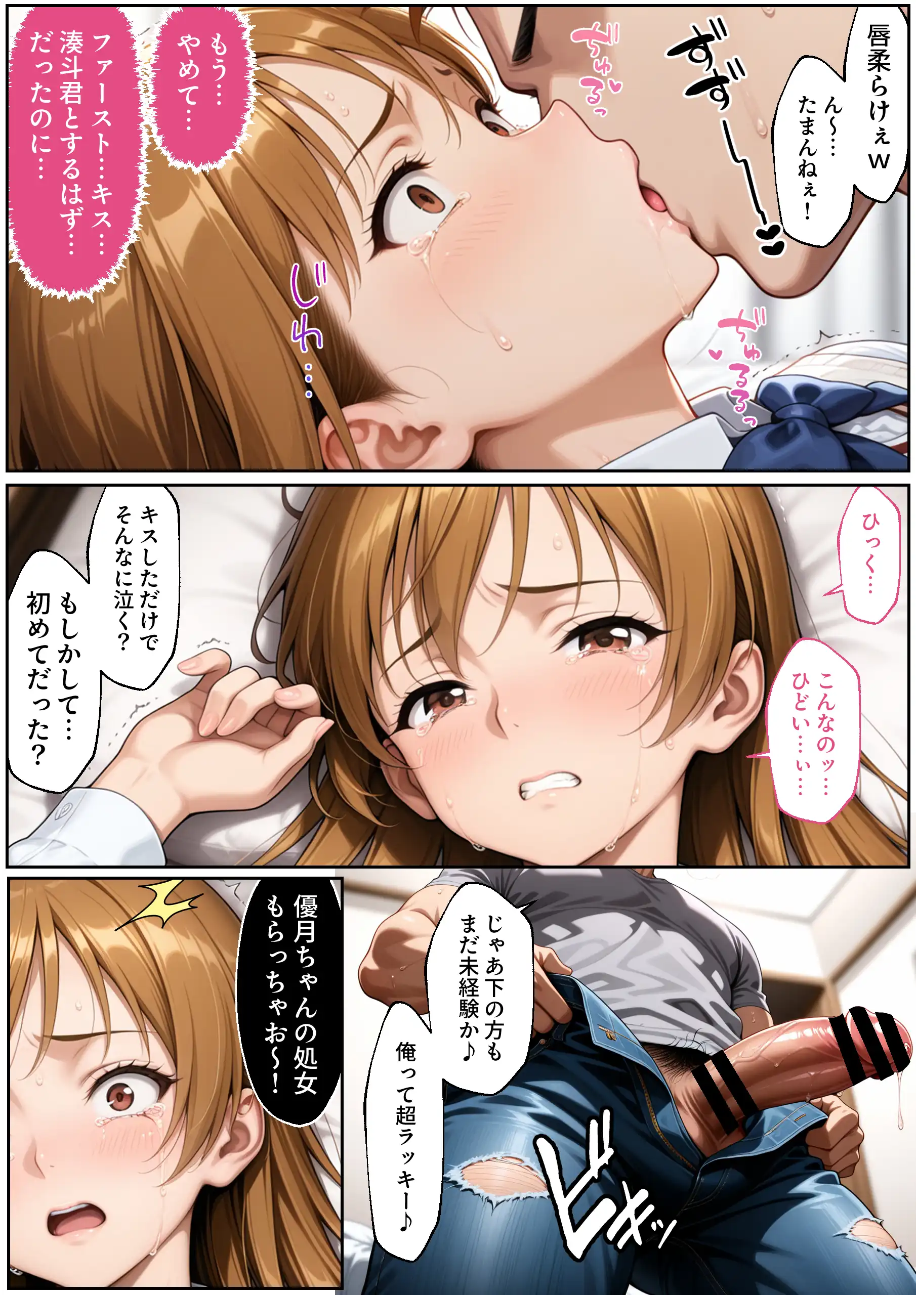 『【NTR】彼女がこの家で兄とオヤジに抱かれている事を俺はまだ知らない。』（作：ラブリークラフト）の試し読み画像26