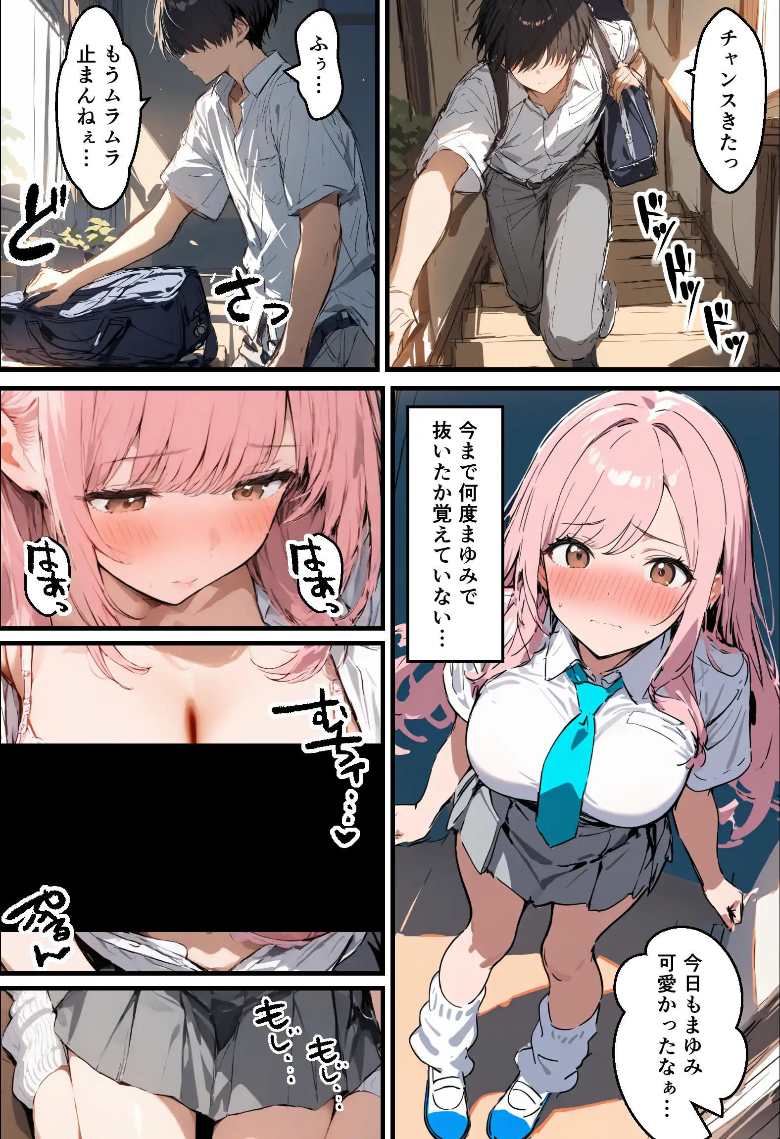 『好きなギャルに誤送信したら、実はハメ撮りされるのが好きなドМ変態女だった話』（作：晒し屋匿名X）の試し読み画像6