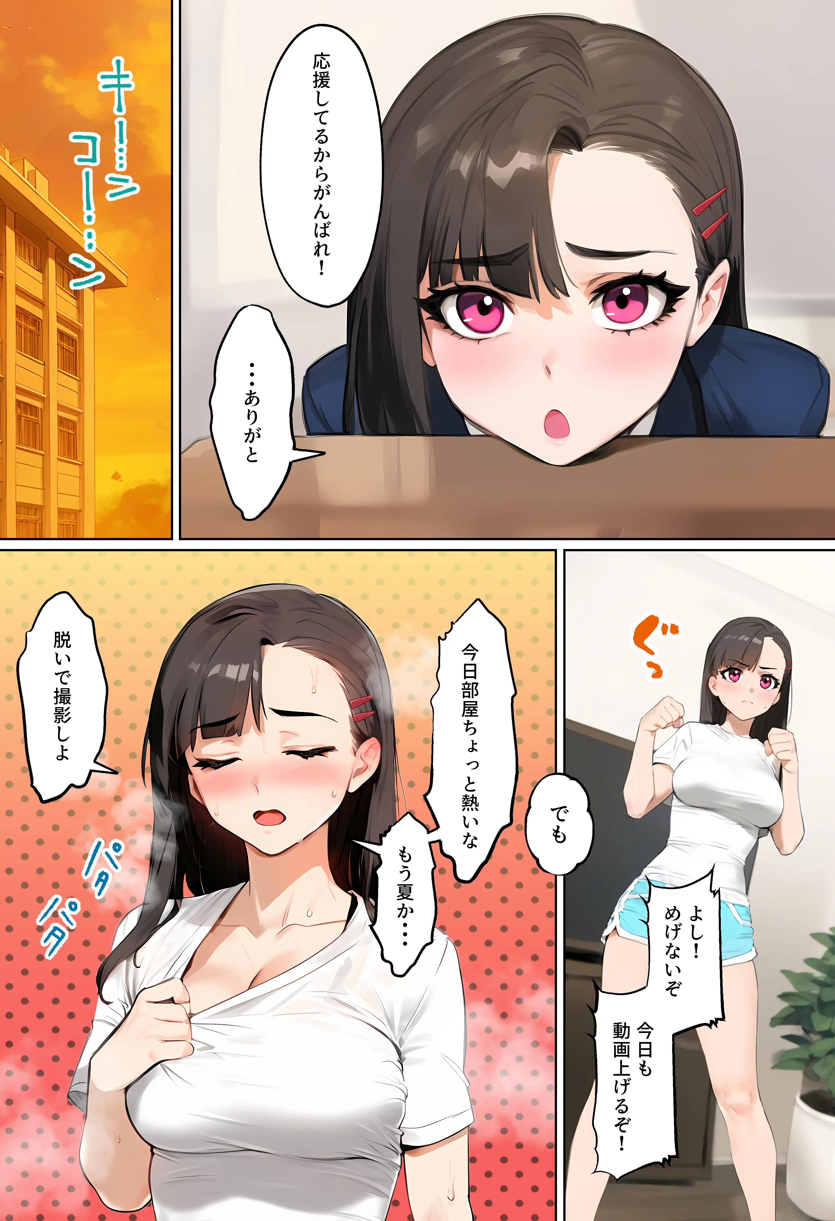 『【裏実話】承認欲求に負けた歌好き陰キャkana.（18）、エロ垢転生で担任に身バレ→人生終了のお知らせ?（＾o＾）/www』（作：実話本舗）の試し読み画像10