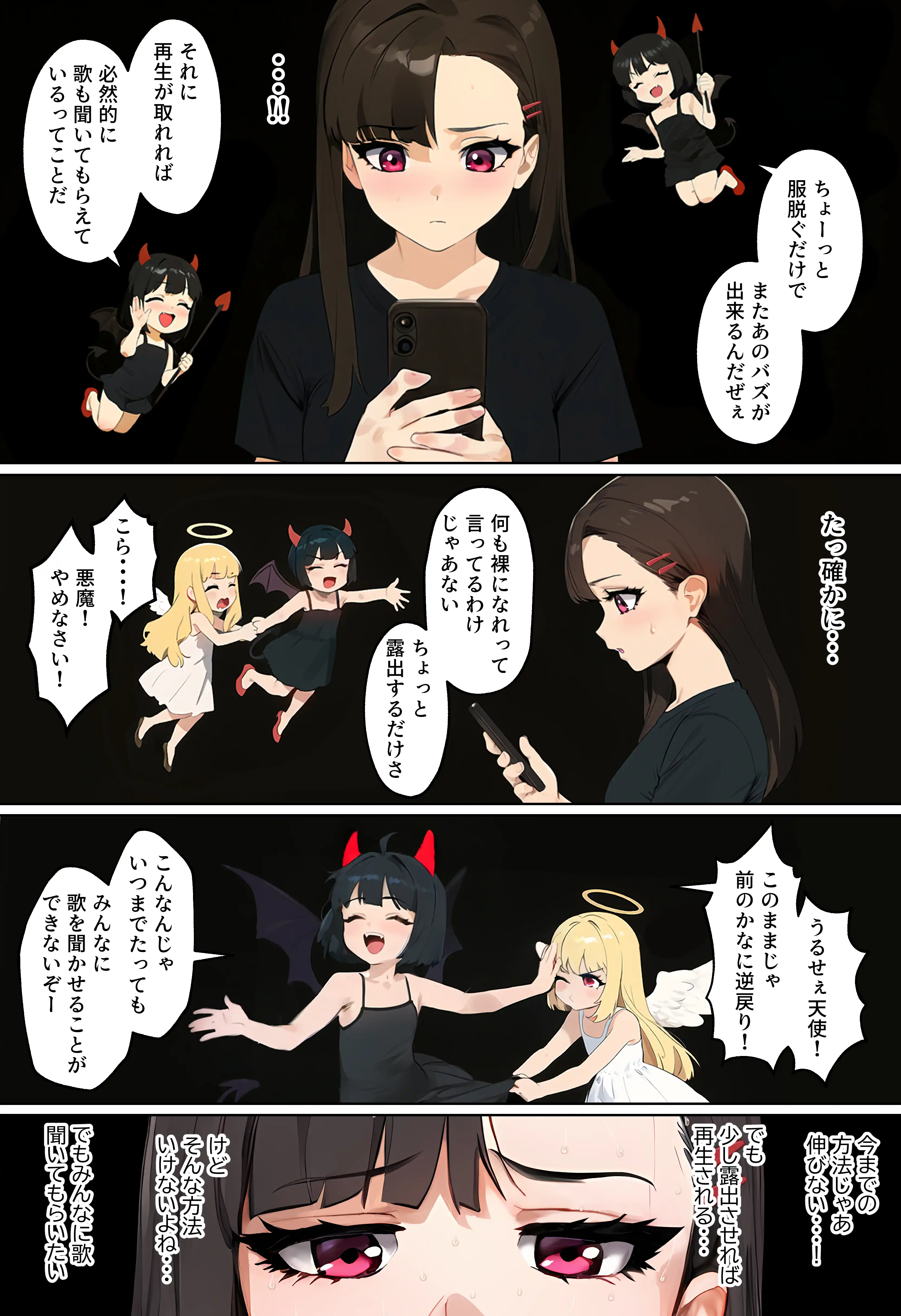 『【裏実話】承認欲求に負けた歌好き陰キャkana.（18）、エロ垢転生で担任に身バレ→人生終了のお知らせ?（＾o＾）/www』（作：実話本舗）の試し読み画像18