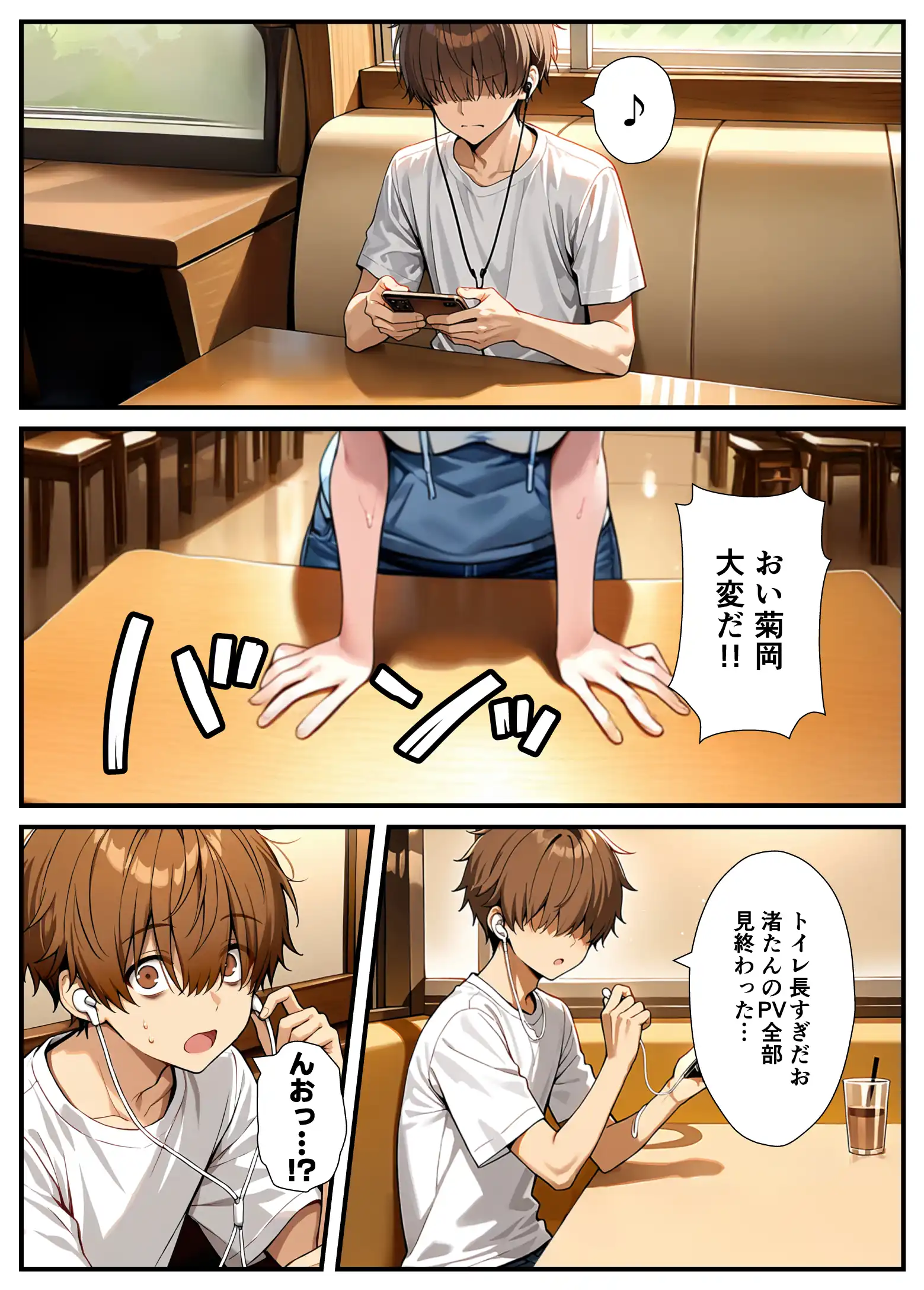 『陰キャでドルオタな俺が人気アイドルそっくりに女体化して本人と3 Pすることになった』（作：悪魔ほろほろ）の試し読み画像13