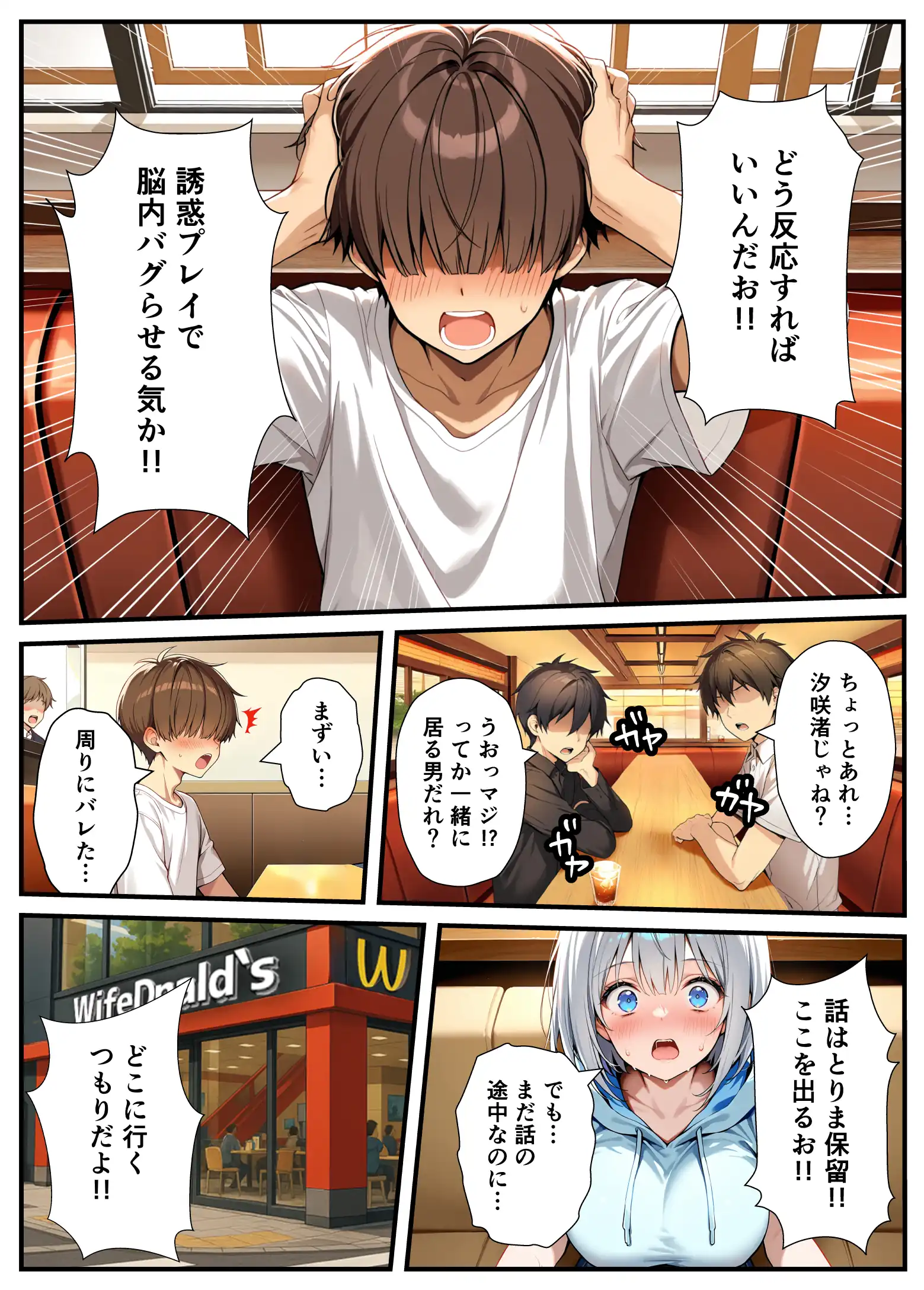 『陰キャでドルオタな俺が人気アイドルそっくりに女体化して本人と3 Pすることになった』（作：悪魔ほろほろ）の試し読み画像16