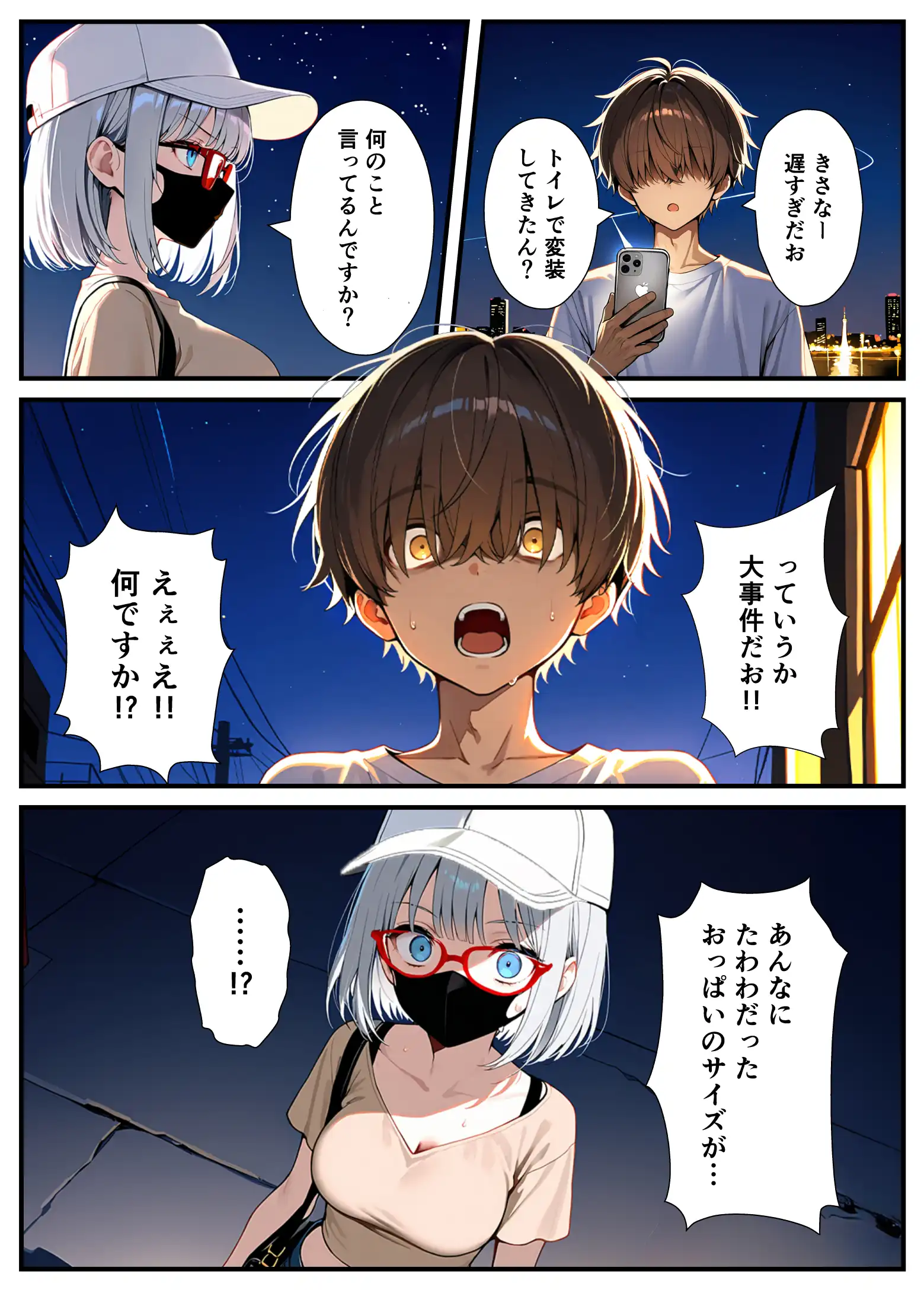 『陰キャでドルオタな俺が人気アイドルそっくりに女体化して本人と3 Pすることになった』（作：悪魔ほろほろ）の試し読み画像66