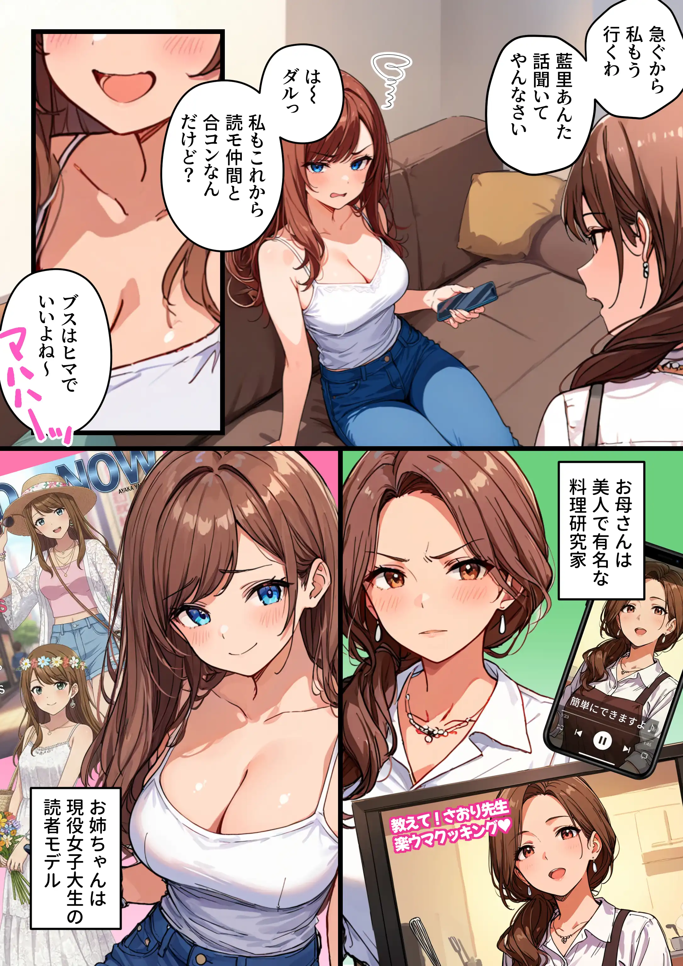 『 【炎上】モサオタ系ブス女子がグラビアアイドルになってクソビッチ本性バレ！ガチセックス動画流出してみんなのオカズになり果てるwww』（作：テンプラきのこ）の試し読み画像7