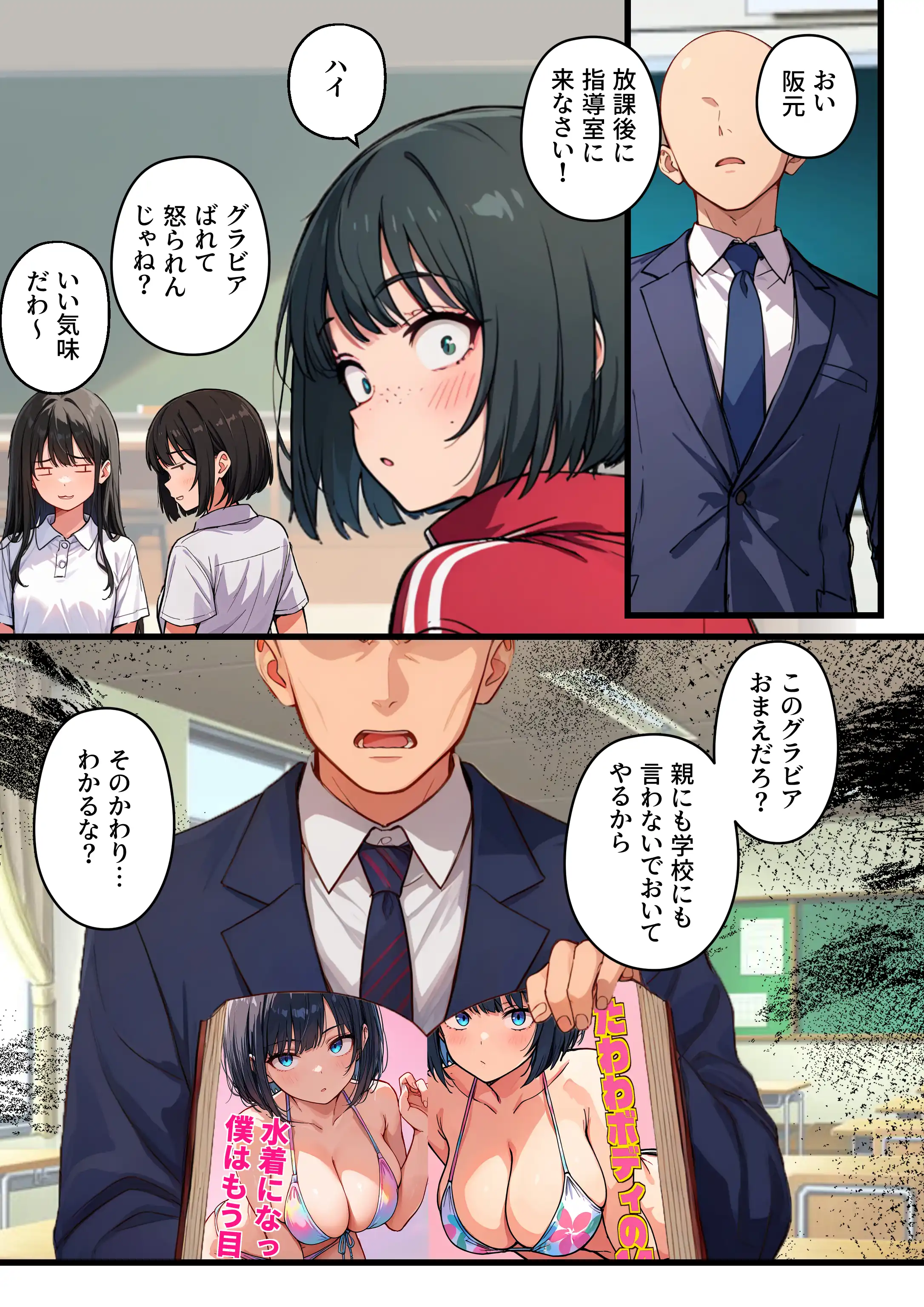 『 【炎上】モサオタ系ブス女子がグラビアアイドルになってクソビッチ本性バレ！ガチセックス動画流出してみんなのオカズになり果てるwww』（作：テンプラきのこ）の試し読み画像26