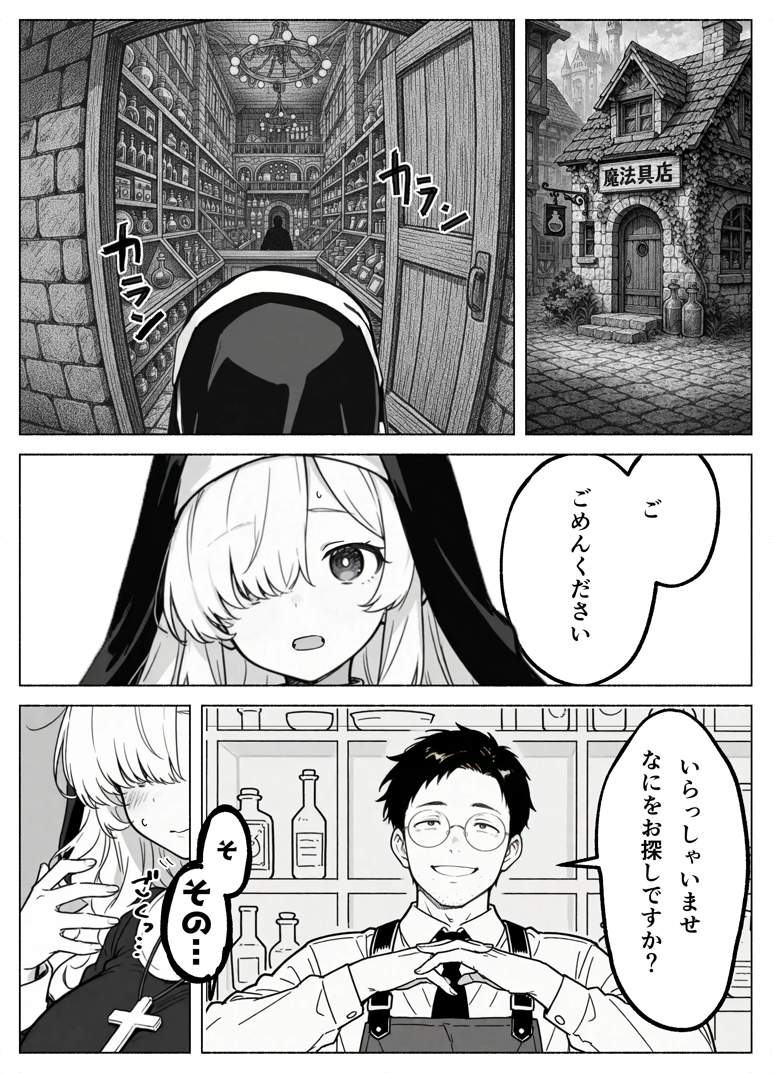 『異世界転生したら毎日射精できるというだけで激レア能力者認定された件』（作：COMICアイル）の試し読み画像1