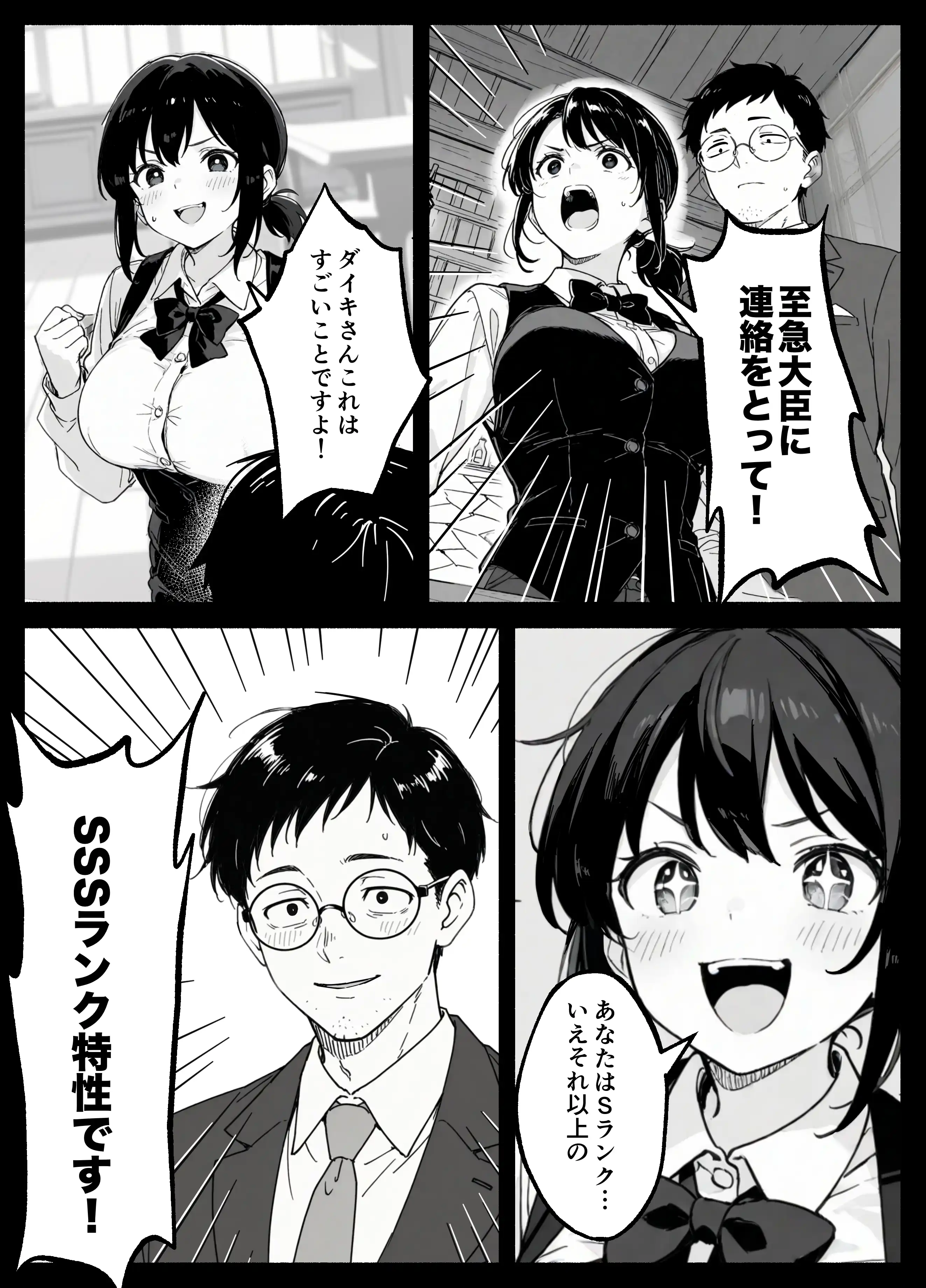『異世界転生したら毎日射精できるというだけで激レア能力者認定された件』（作：COMICアイル）の試し読み画像11