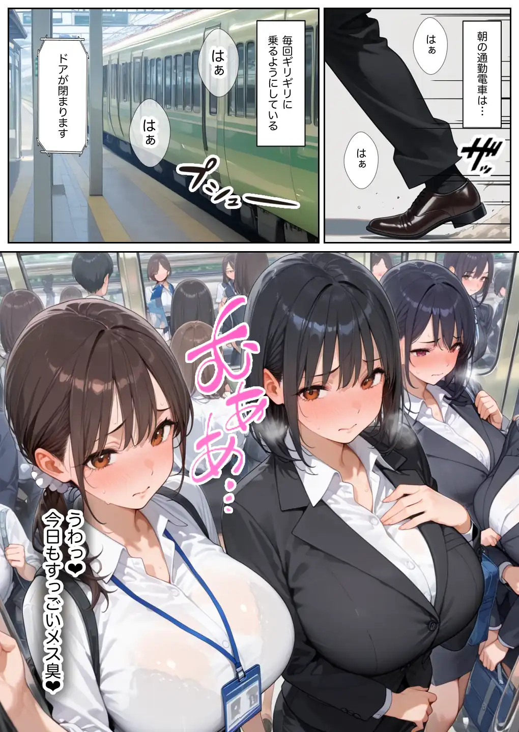 『俺しか勃起できない世界 〜Jカップ爆乳アイドル生オナホ化＆教え子ハーレム〜』（作：ラッキーイベント）の試し読み画像3