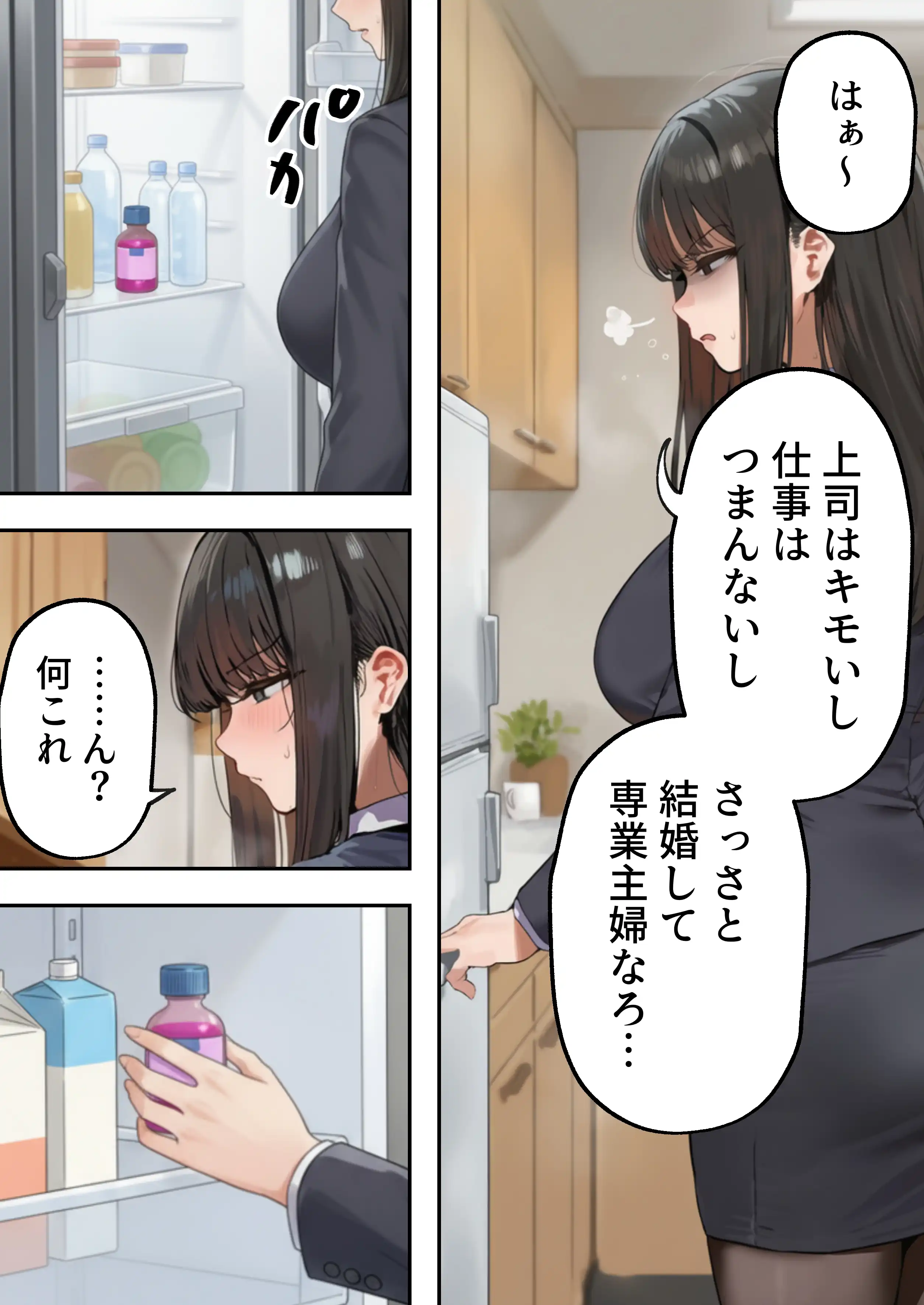 『生意気新卒つむぎちゃん 媚薬飲んじゃったせいで嫌いな上司と生ハメセックスしたくてたまらないんだけど！？』（作：すとらいむ）の試し読み画像14