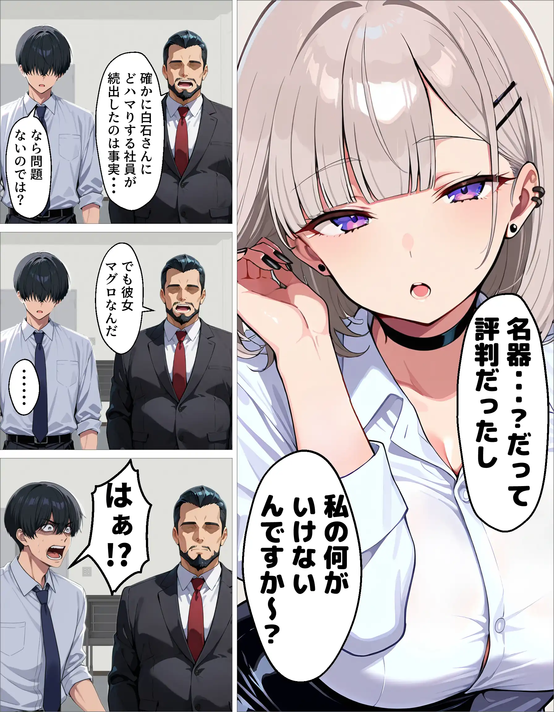 『新卒のダウナーギャルが「だる…」って言いながら搾精してくれる話』（作：okita）の試し読み画像9