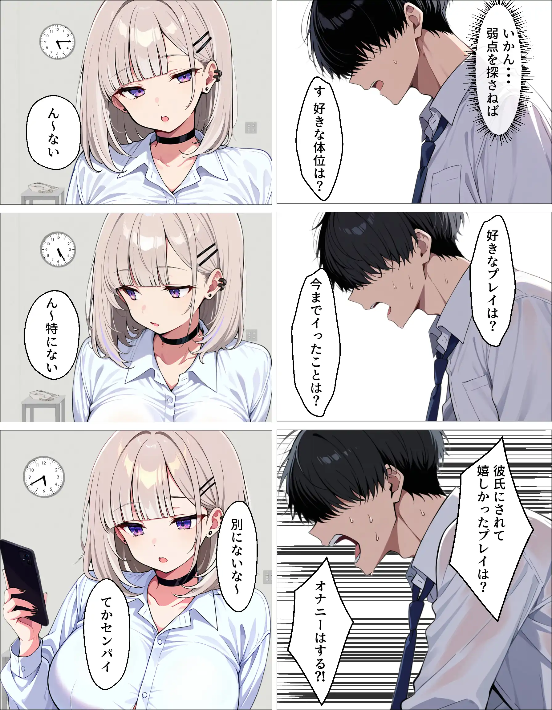 『新卒のダウナーギャルが「だる…」って言いながら搾精してくれる話』（作：okita）の試し読み画像19
