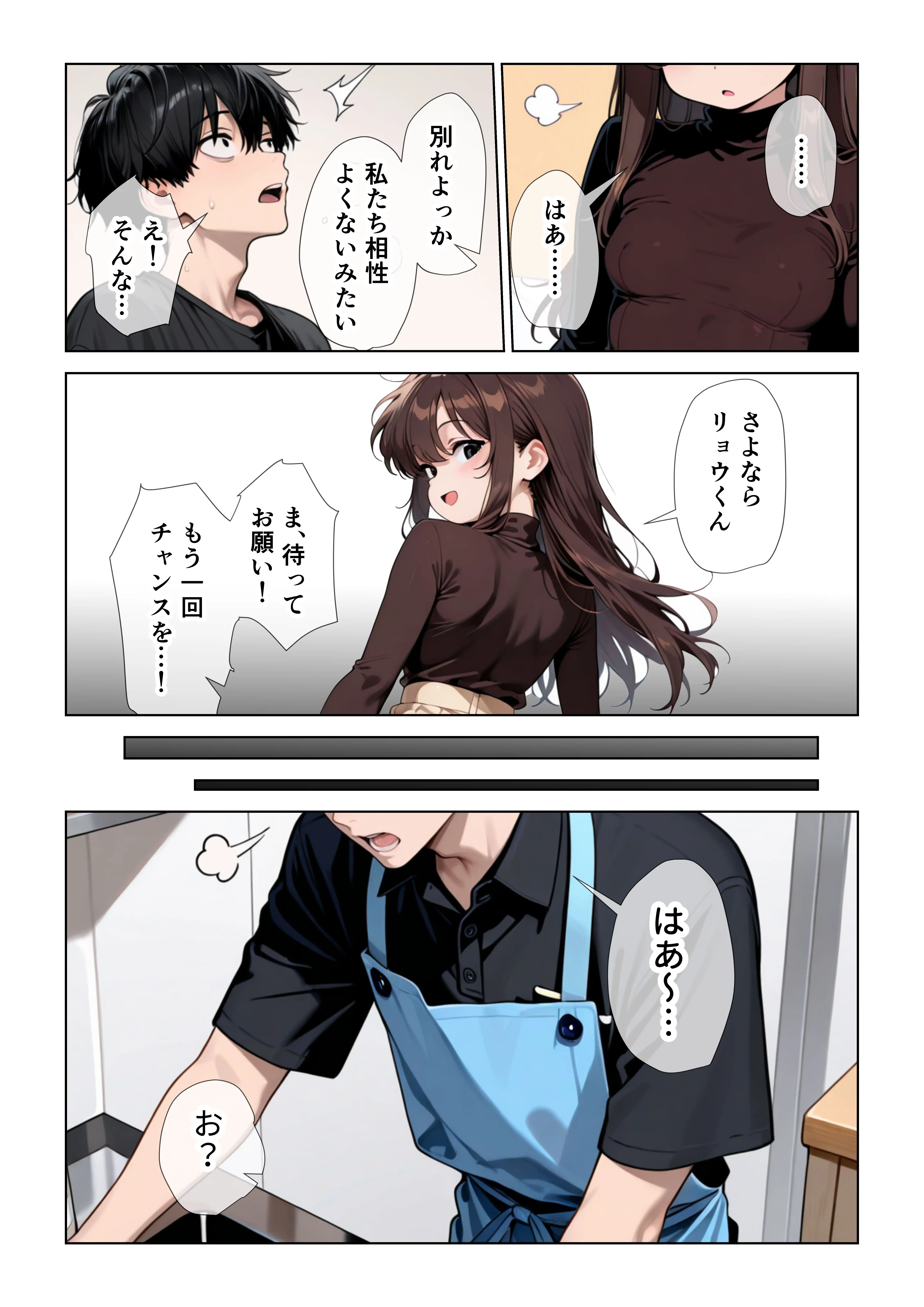 『オナニーしすぎて遅漏の俺が先輩の執拗なキスハメと中出し懇願で暴発させられた挙句イキ癖つけられて早漏になっちゃった話』（作：ぱびゅ）の試し読み画像2