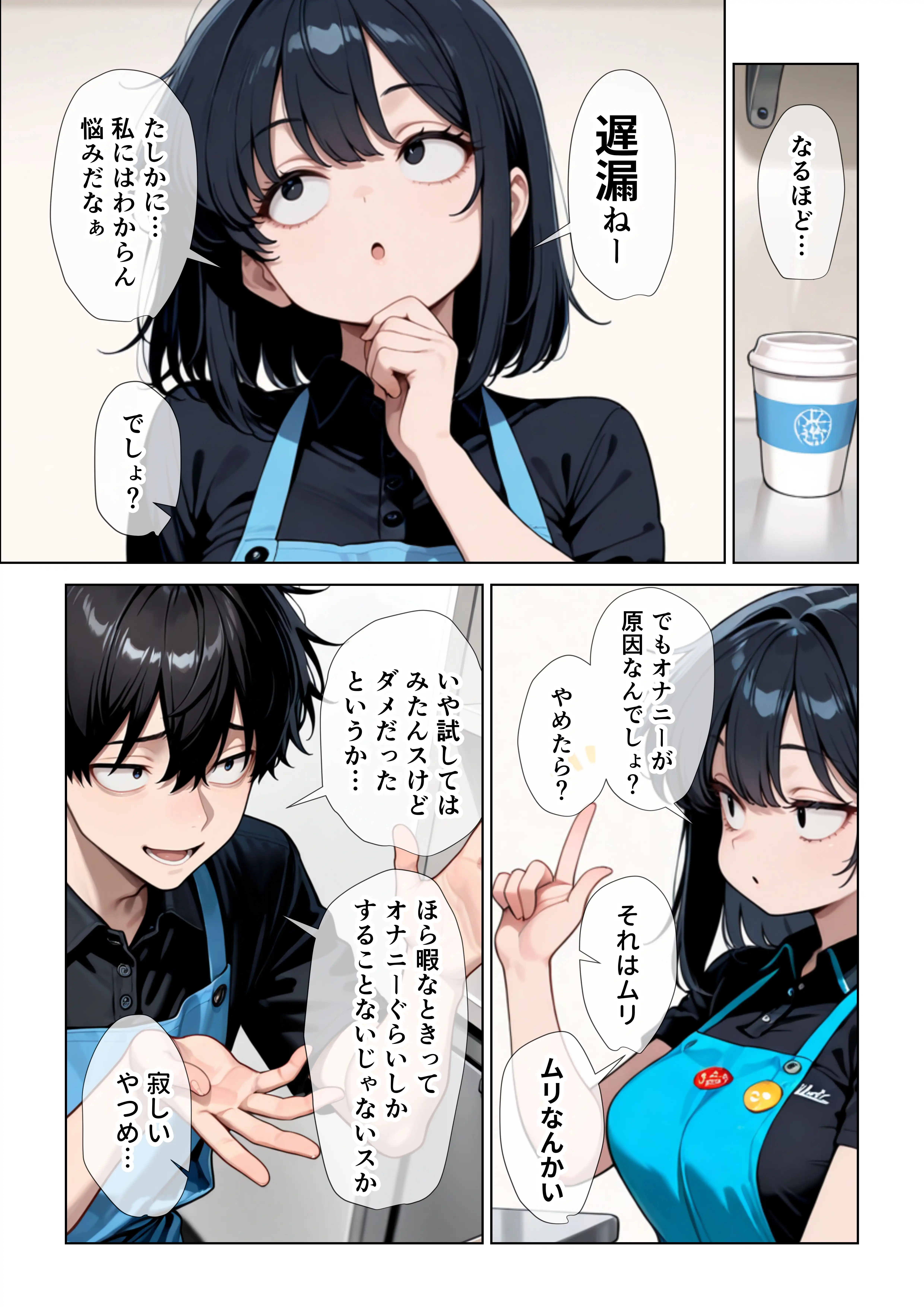 『オナニーしすぎて遅漏の俺が先輩の執拗なキスハメと中出し懇願で暴発させられた挙句イキ癖つけられて早漏になっちゃった話』（作：ぱびゅ）の試し読み画像6